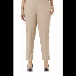 Laura Scott Comfort-Waist Pull-on Dress Pants